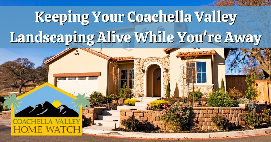 Keeping Your Coachella Valley Landscaping Alive While You're Away