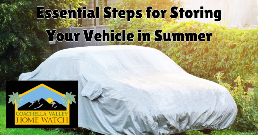 Essential Steps for Storing Your Vehicle in Summer