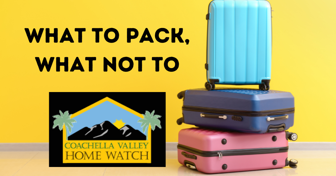 What to Pack, What Not To: Packing and Organization Strategies for Snowbirds