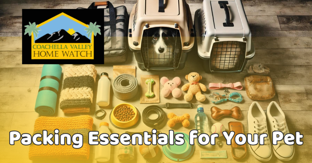 Packing Essentials for Your Pet