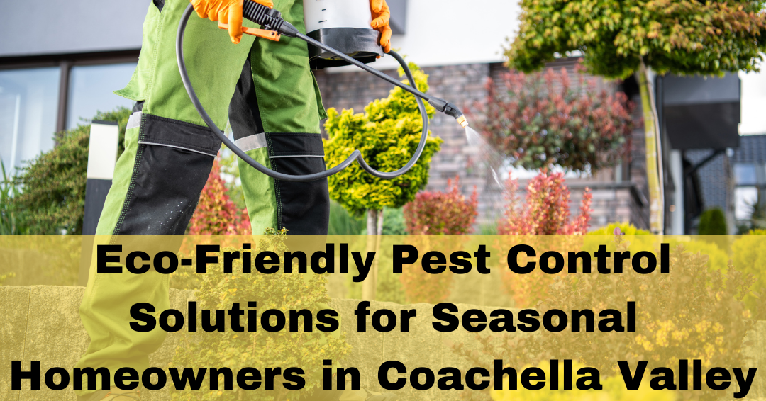 Eco-Friendly Pest Control Solutions for Seasonal Homeowners in Coachella Valley