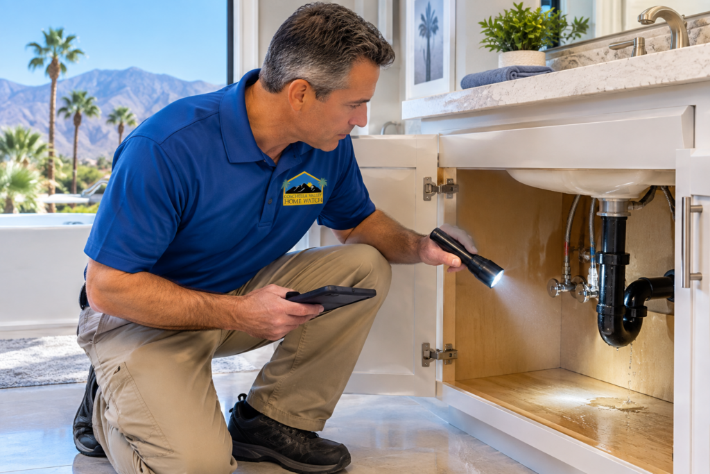 Running Water Sound in Desert Home | Coachella Valley